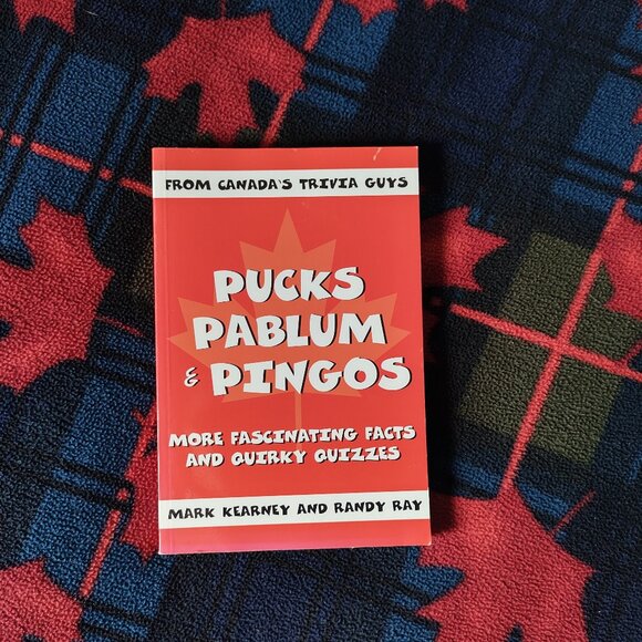 📚 3/$15 or 5/$20 📚 Book- Pucks, Pablum and Pingos - Picture 1 of 2
